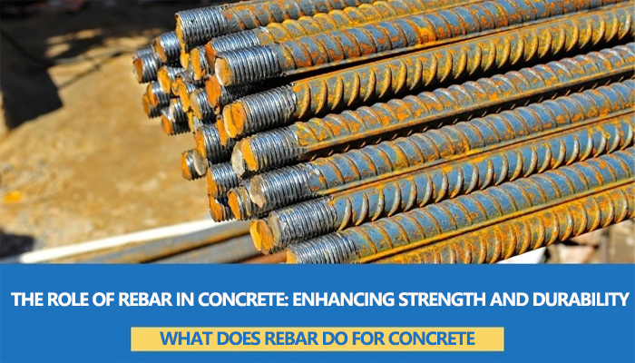 what does rebar do for concrete
